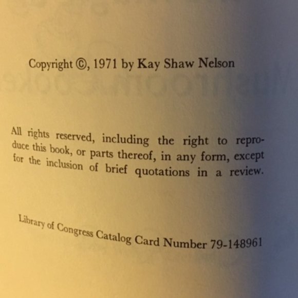 MUSHROOM COOKBOOK VINTAGE 1971 - Picture 6 of 8